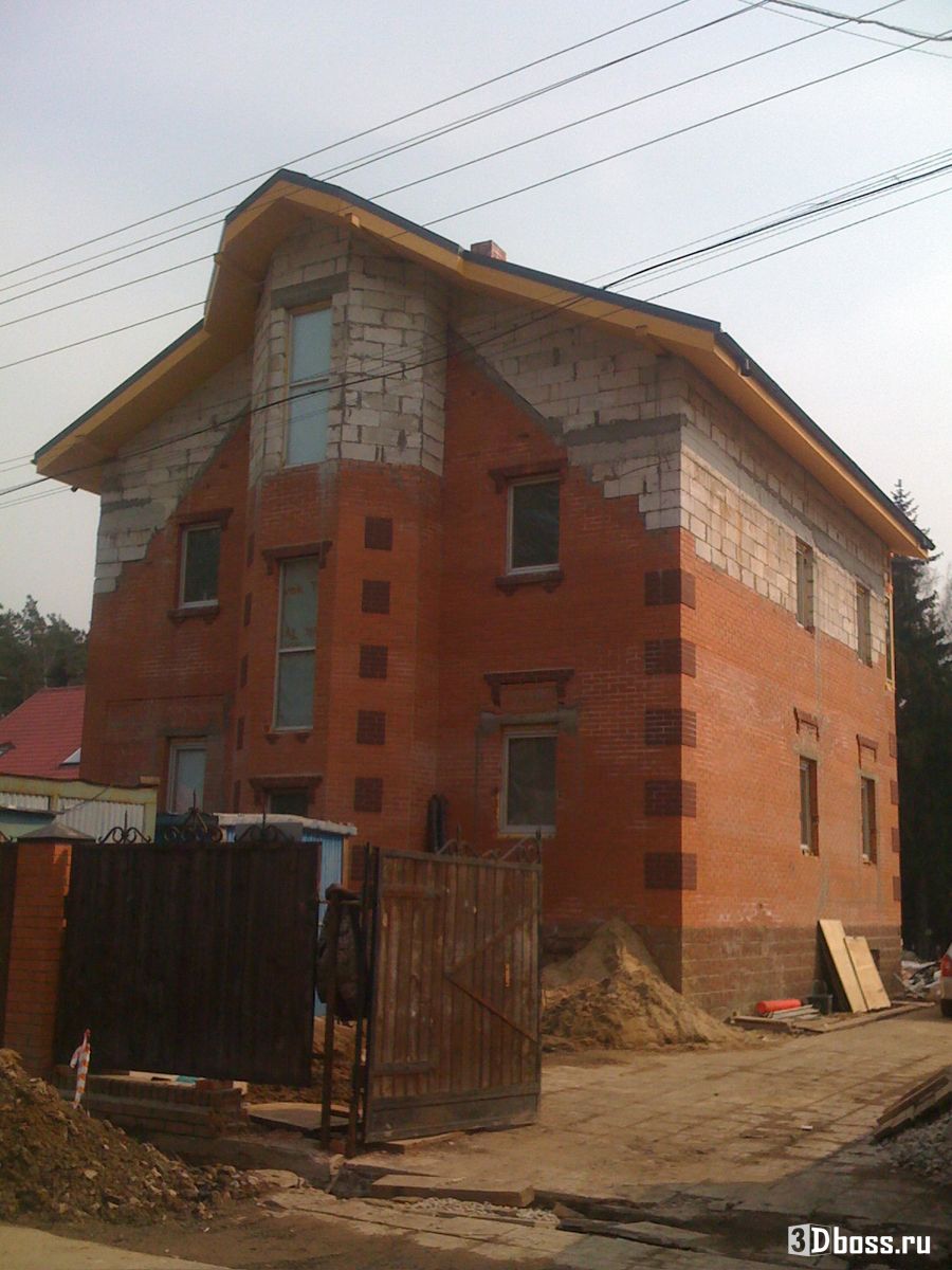 Фото фасадов коттеджа до реконструкции